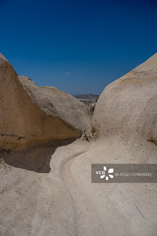 土耳其格雷梅卡帕多奇亚地质构造图片素材