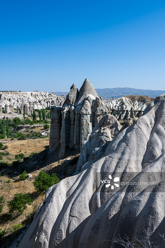 土耳其格雷梅卡帕多奇亚地质构造图片素材