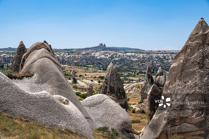 土耳其格雷梅卡帕多奇亚地质构造图片素材