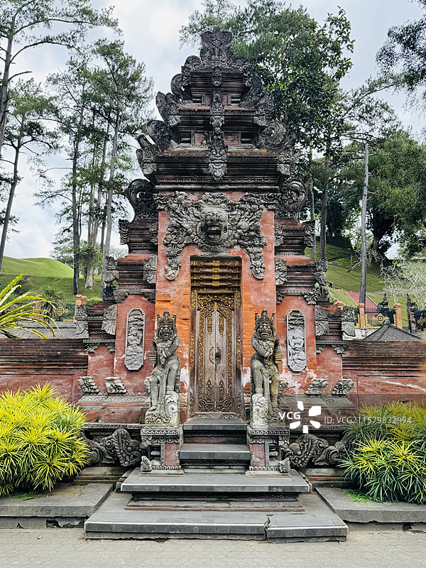 巴厘岛圣泉寺图片素材