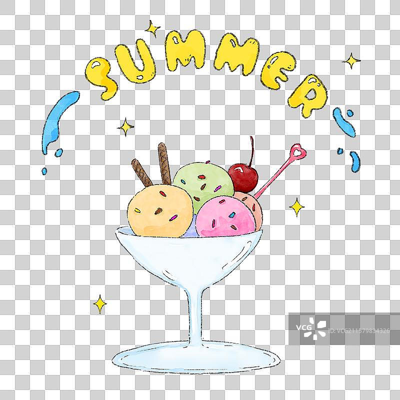 冰淇淋图片素材