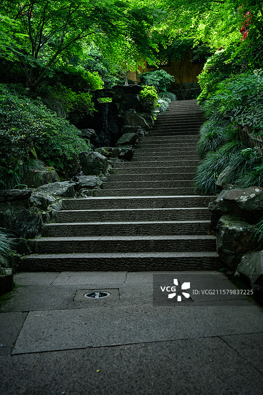 曲径通幽处图片素材