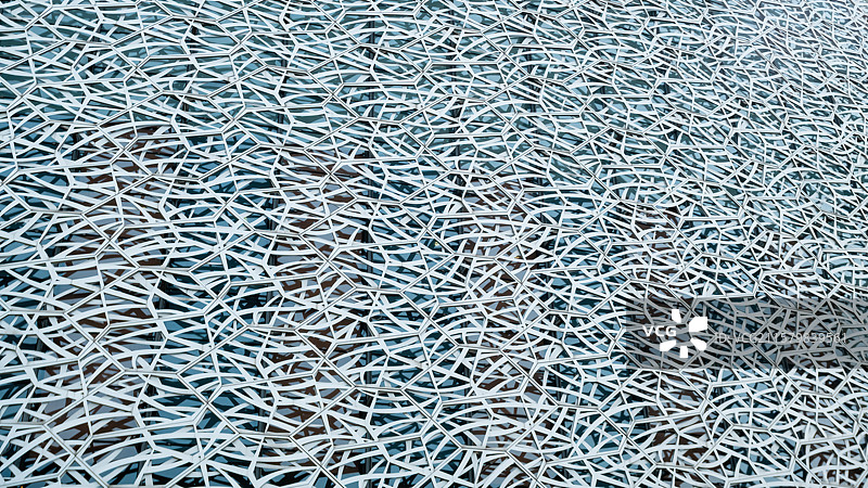 抽象几何图案的精细网格设计图片素材