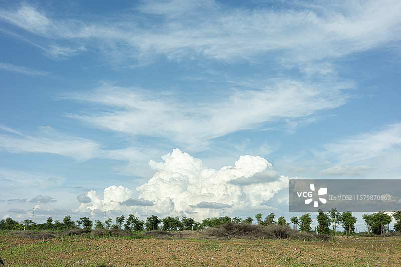 浓积云图片素材