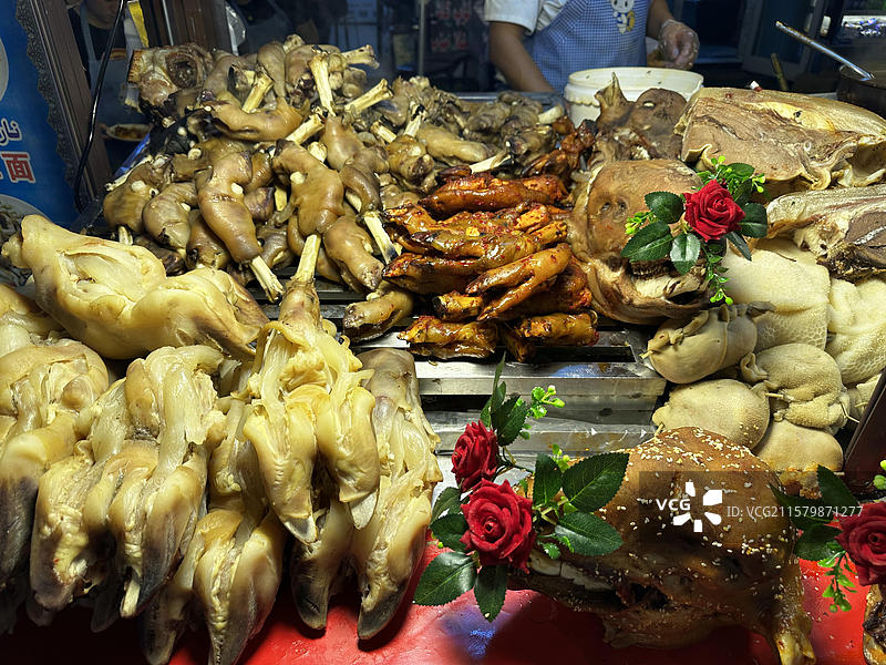 喀什古城美食图片素材