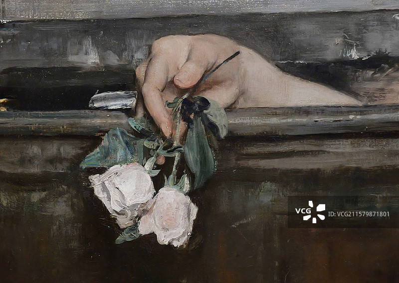 阿尔弗雷德.史蒂文斯《沐浴》图片素材