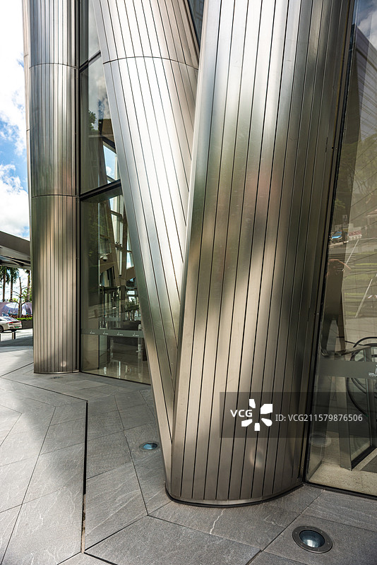 广东省深圳南山区中国华润大厦（China Resources Tower）春笋深圳湾万象城图片素材