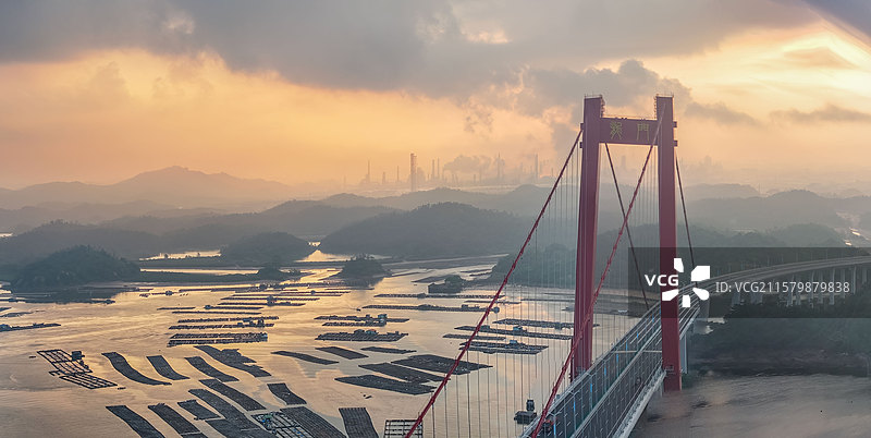 广西钦州市钦南区龙门镇龙门大桥图片素材