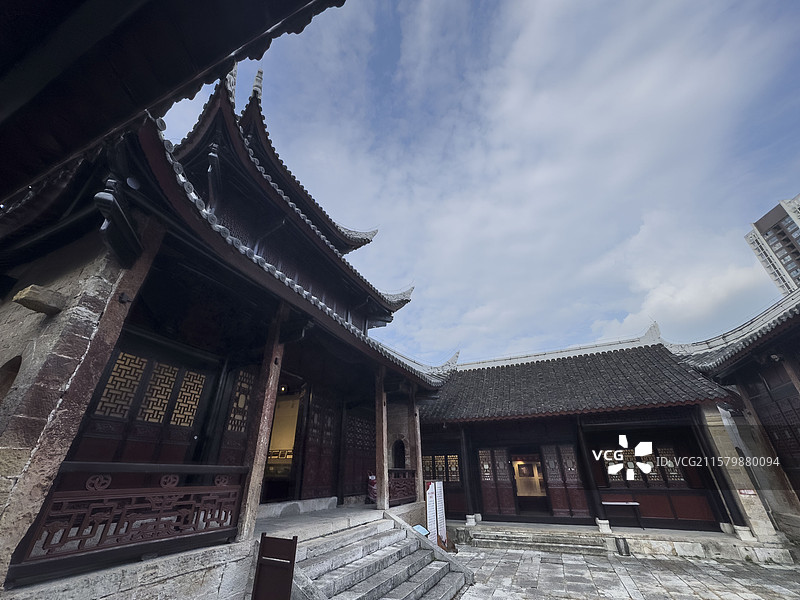贵州安顺武庙古建筑图片素材