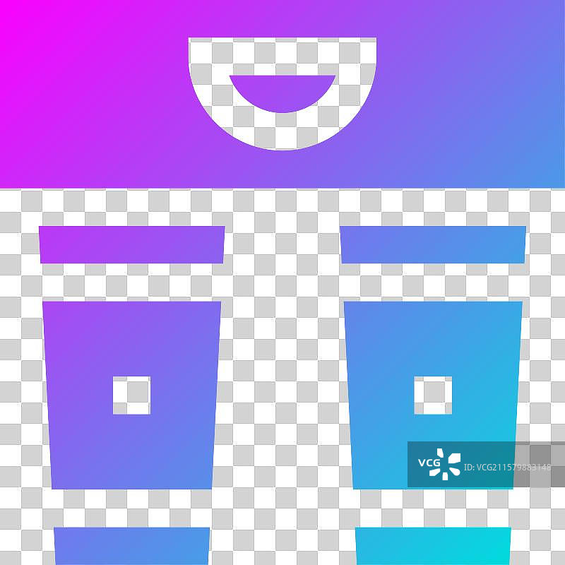 杯子托架图标设计图片素材