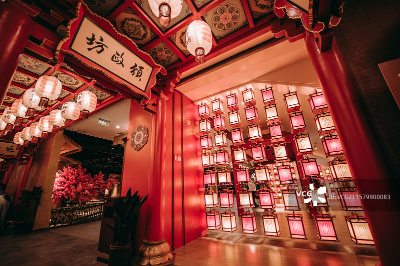 长安十二时辰主题街区图片素材