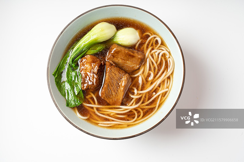 红烧排骨面图片素材