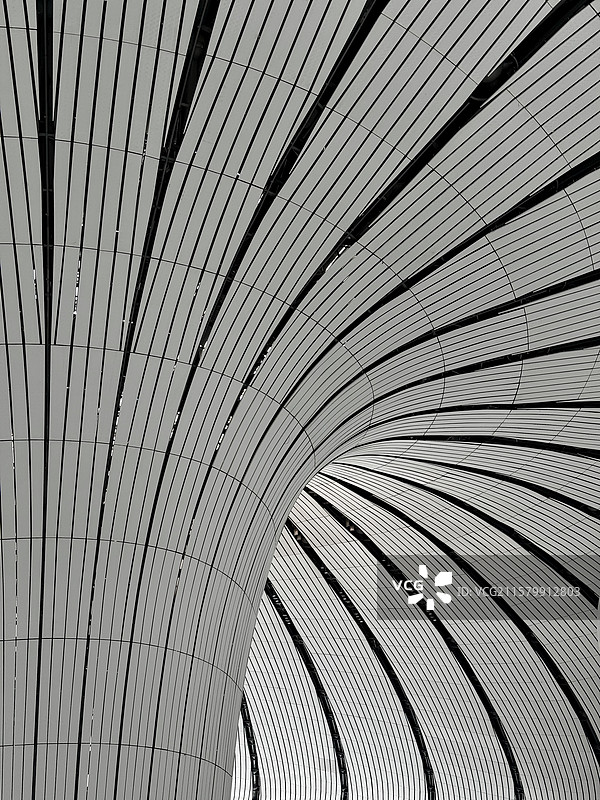 北京大兴国际机场室内天花图片素材