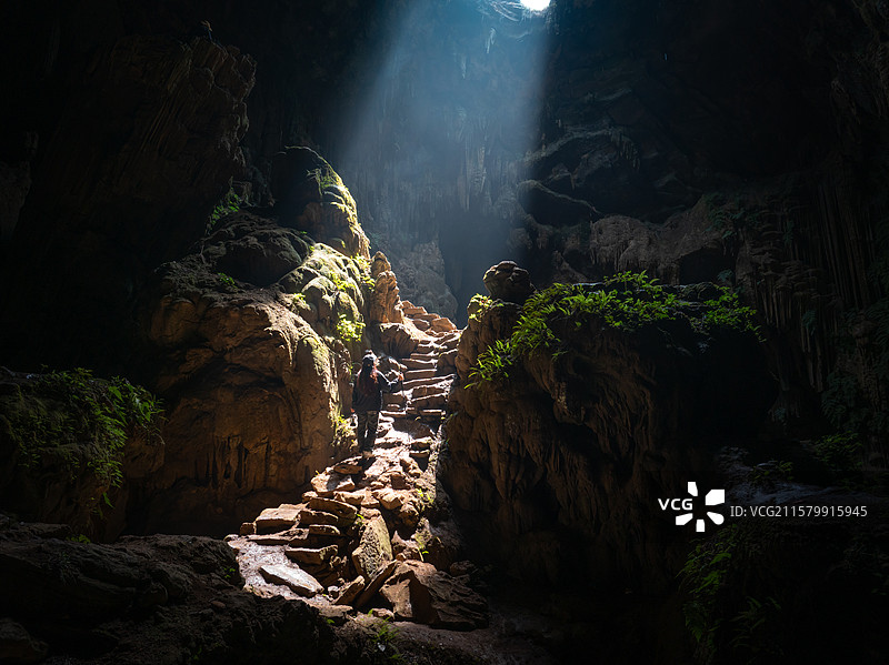 贵州安顺莲花洞图片素材