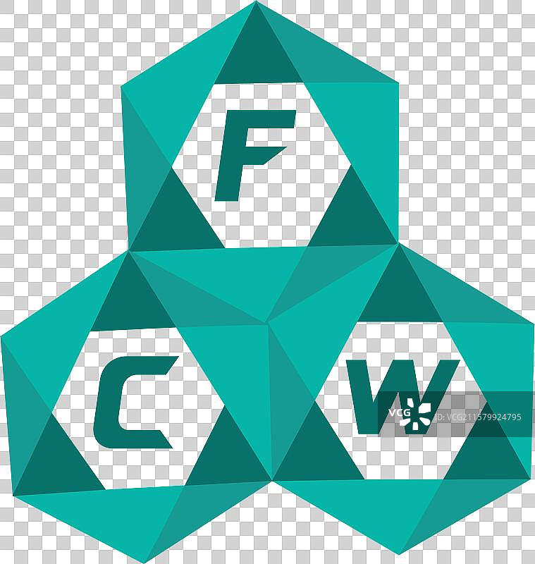 fcw 创意极简字母标志 fcw 独特图片素材