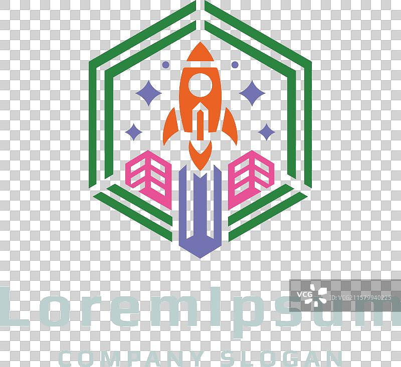 火箭建造标志图片素材