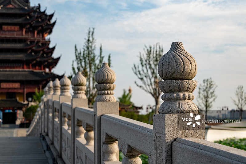 石桥特写图片素材