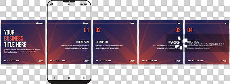 LinkedIn 旋转木马帖子图片素材