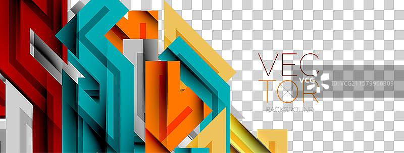 动态线条几何背景图片素材