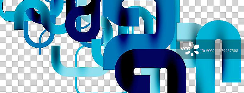 抽象背景曲线线条极简几何图形图片素材