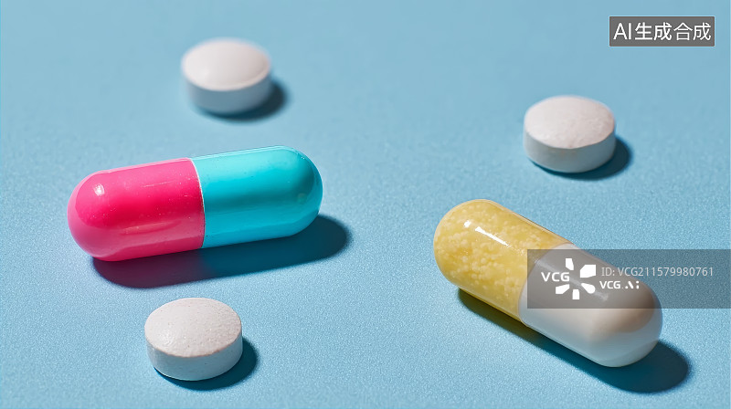 【AI数字艺术】医疗保健，医疗健康，DNA，分子图片素材