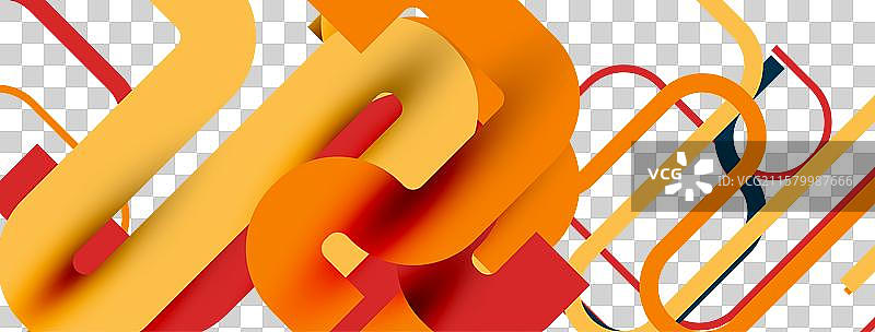 抽象背景曲线线条极简几何图形图片素材