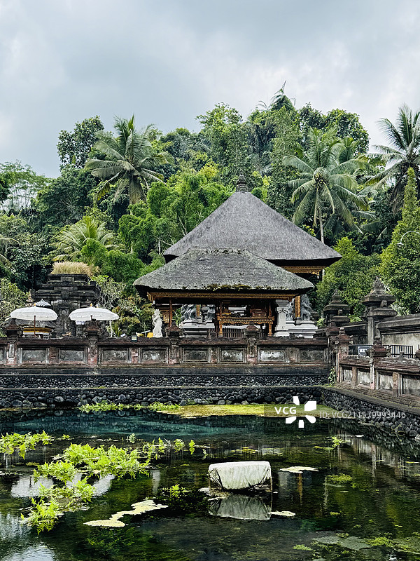 巴厘岛圣泉寺图片素材