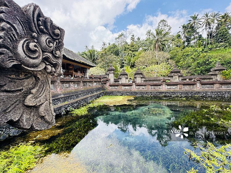 巴厘岛圣泉寺图片素材