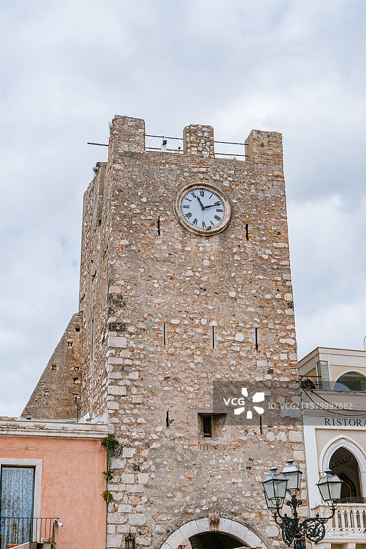 西西里岛-陶尔米纳·Taormina图片素材