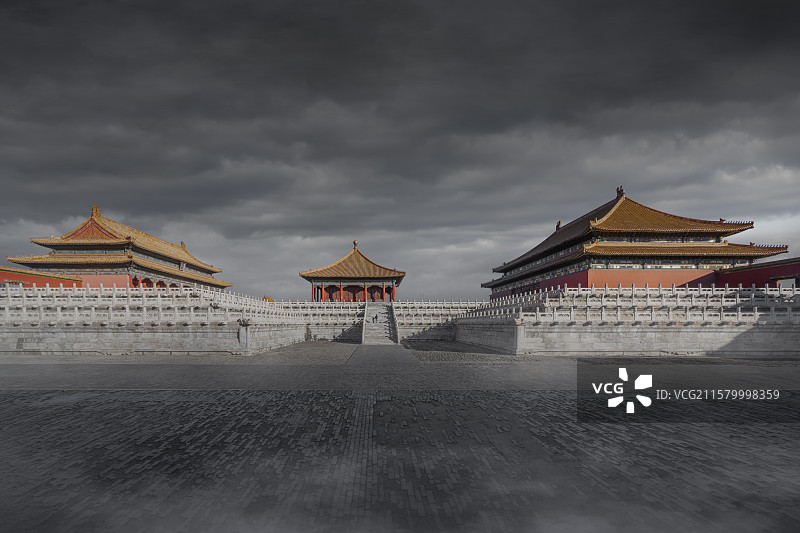 故宫三大殿图片素材