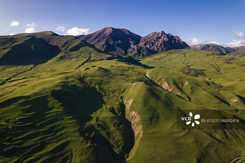 青海玉树囊谦县自然风光图片素材