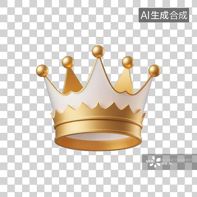 【AI数字艺术】尊贵皇冠闪耀光芒王冠素材图片素材