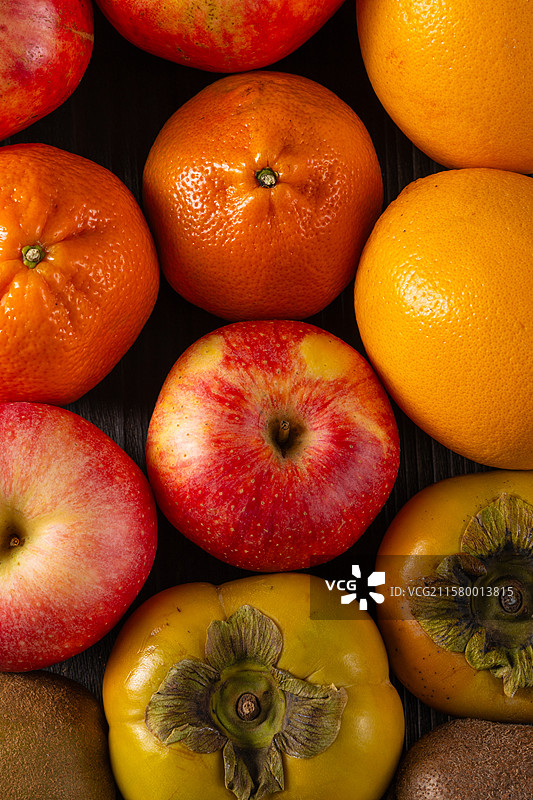 多种水果大集合，色彩斑斓的水果世界，水果盛宴图片素材