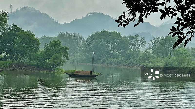 烟雨江南图片素材