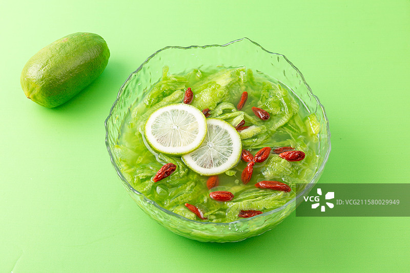 雪碧冰镇苦瓜图片素材