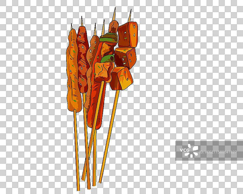 烧烤串图片素材