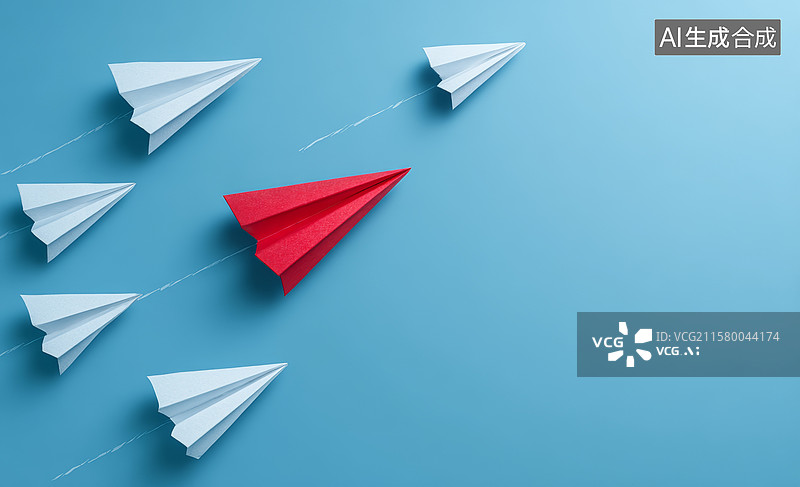 【AI数字艺术】领导者的方向图片素材