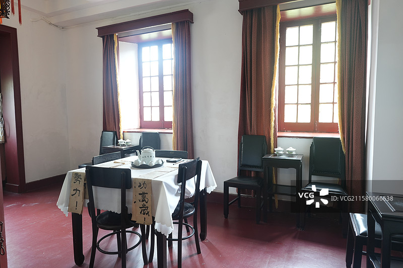 江西省南昌市的专题纪念馆，南昌八一起义纪念馆，南昌起义总指挥部旧址，中国军史第一馆，南昌起义图片素材