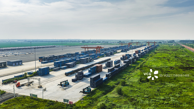 中欧班列集结中心图片素材