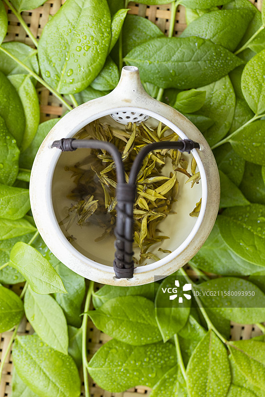 黄茶—蒙顶黄芽图片素材