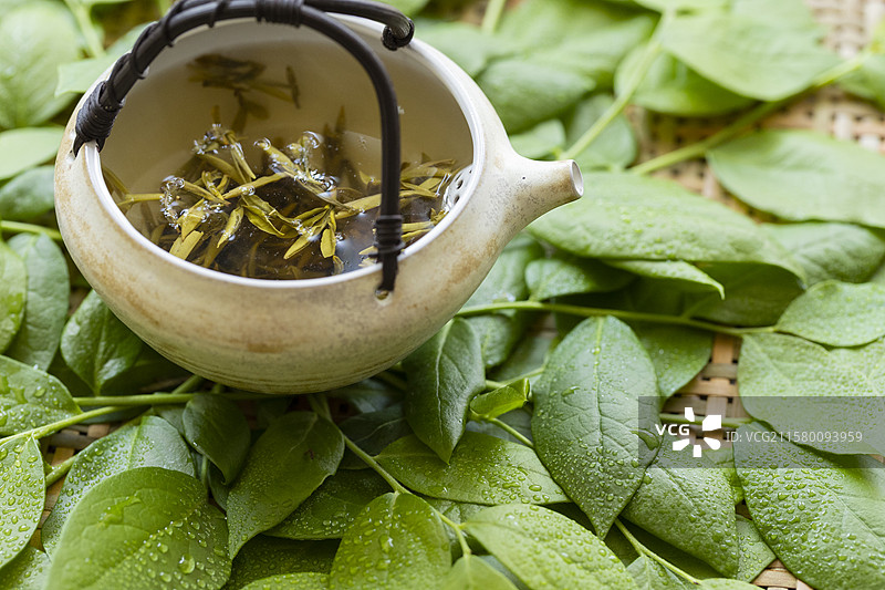 黄茶—蒙顶黄芽图片素材