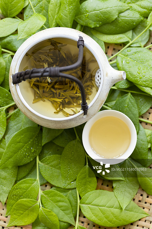 黄茶—蒙顶黄芽图片素材