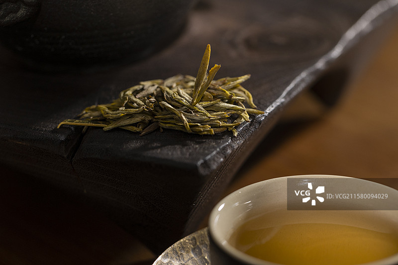 黄茶—蒙顶黄芽图片素材