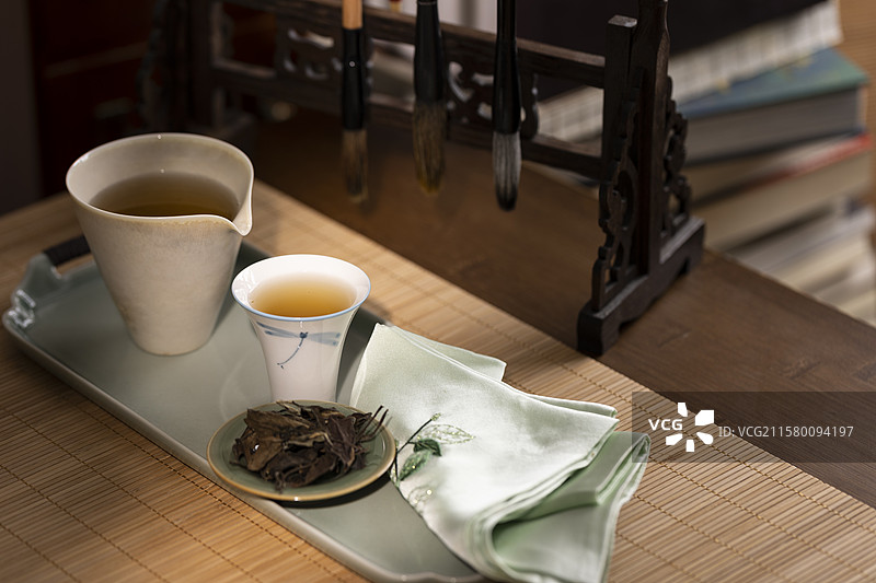 白茶—贡眉茶图片素材