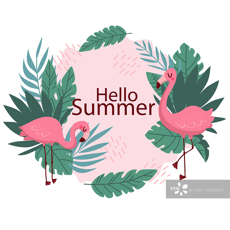 你好，夏天图片素材