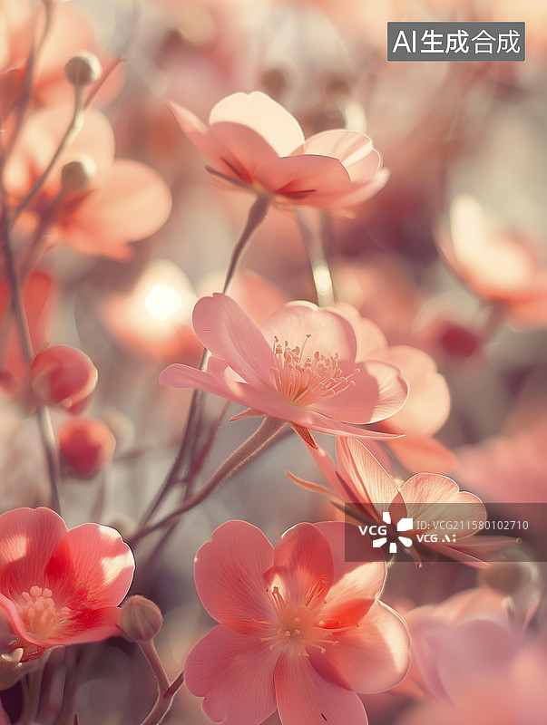 【AI数字艺术】红色背景中的几何构图展现了简约风格的春节主题，展现了产品展示空间的亮丽细节与高分辨率。图片素材