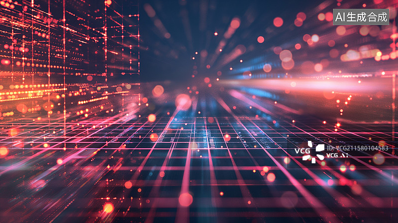 【AI数字艺术】AI人工智能概念图片素材