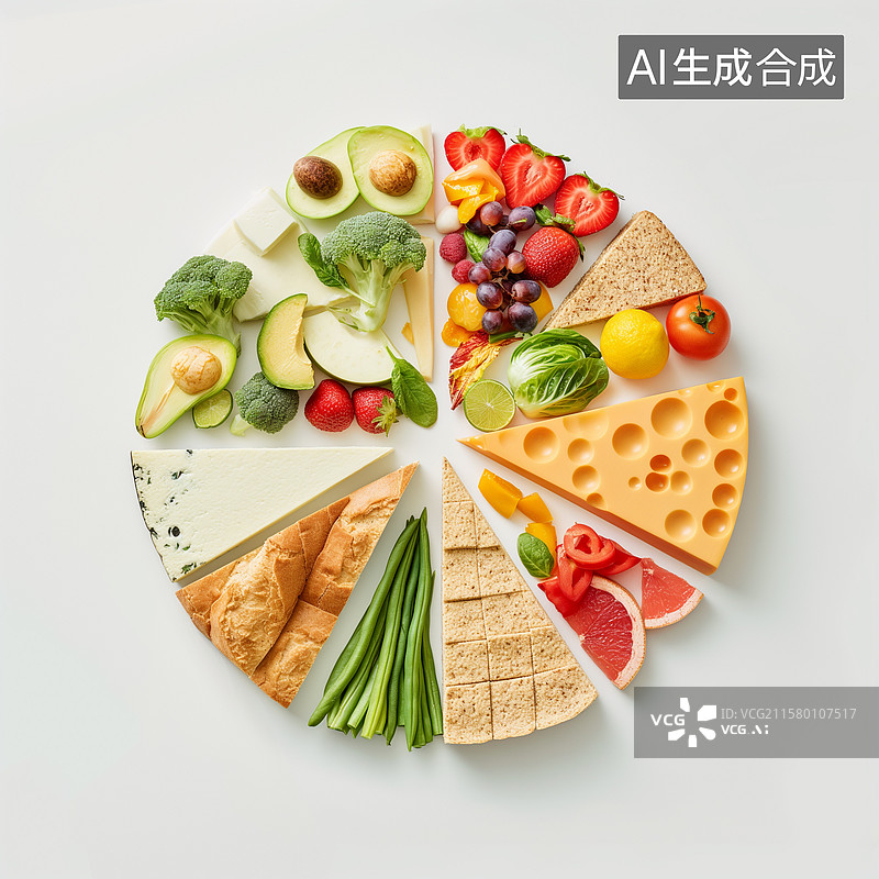 【AI数字艺术】蔬菜水果食材静物图片素材