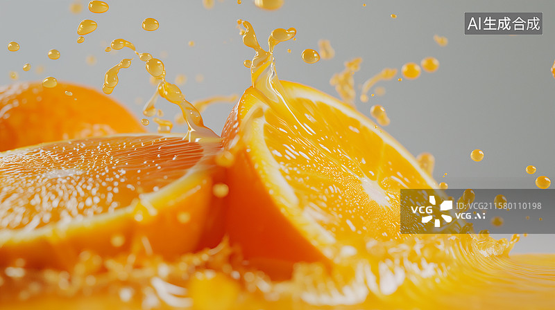 【AI数字艺术】橙子静物图片素材