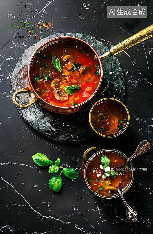 【AI数字艺术】美味的食物图片素材